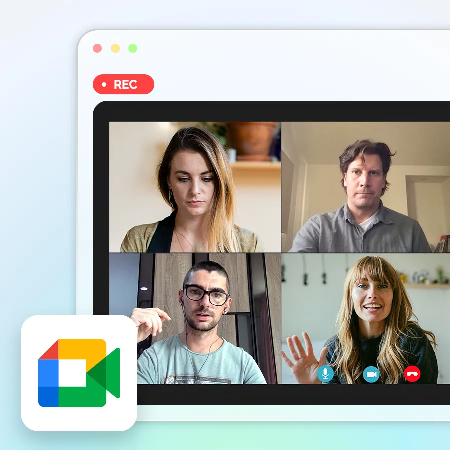 Google Meet 錄音完整教學（2026）