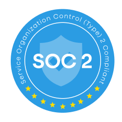 SOC 2 Type 2 合規認證徽章